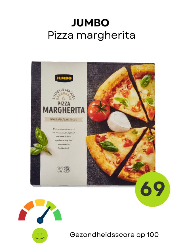 Jumbo pizza margherita